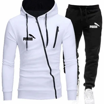 

2020 Men's Sets Brand Sportswear Tracksuits Sets Men's Zipper Sporting Hoodies+Pants Sets casual Outwear sports Suits men Hoodie
