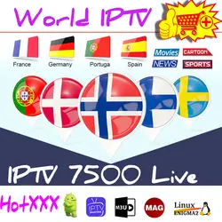 IP tv Поддержка Android M3U Smart tv серия VOD UK немецкий Польша, Румынская Европа IP tv французский турецкий, венгерский, чешский, испанский