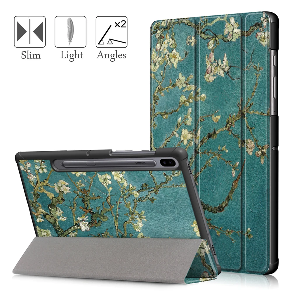 XH Чехол для samsung Galaxy Tab S6 10,5 чехол, тонкий трехслойный чехол для samsung Galaxy Tab S6 10,5 SM-T860/T865 чехол для планшета - Цвет: XH