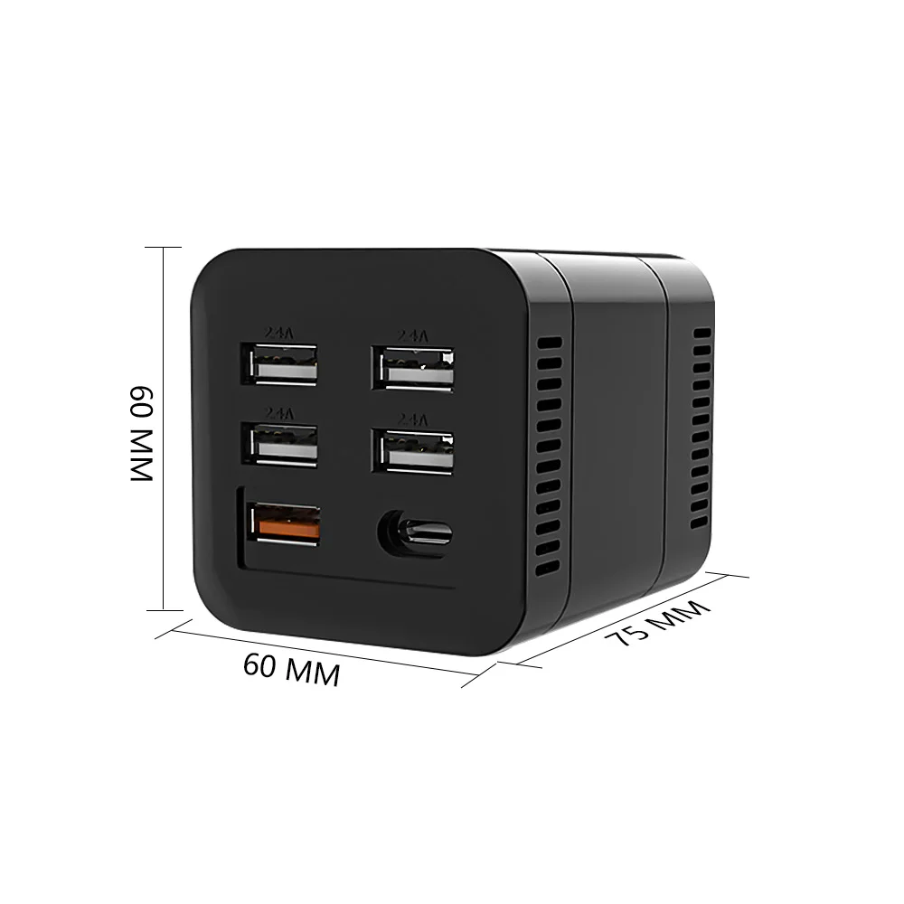 SUNYIMA150W Чистая синусоида автомобильный инвертор DC12V/24 В к AC220V QC3.0 быстрое зарядное устройство USB Домашний преобразователь питания многофункциональный конвертер