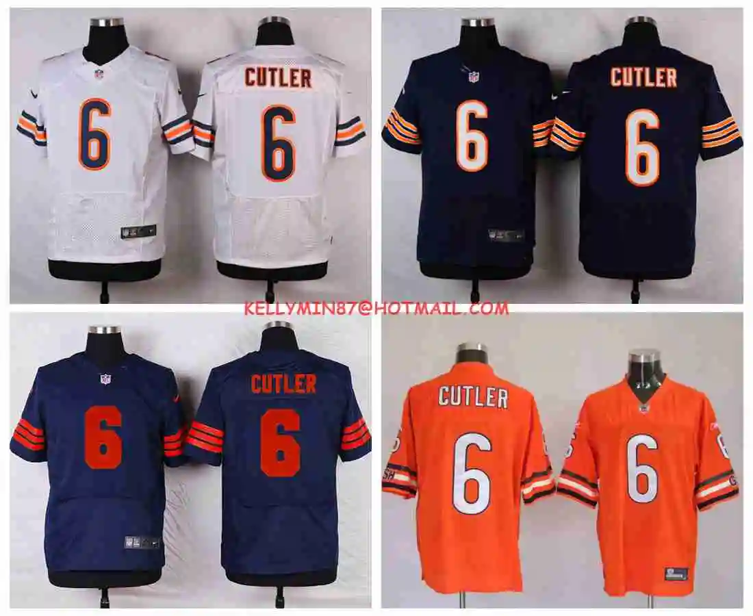 Стильная, высококачественная, Джерси Chicago Jay Cutler