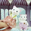 1:12 Forest Hut Play House Villa ABS1/12 Simulation Forest Animal Squirrel Cat Child Birthday Gift 5