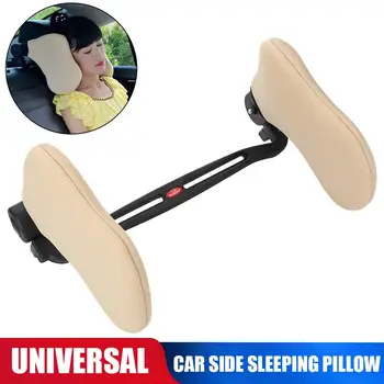

Vehemo Neck Support Travel Sleeping Cushion Car Headrest Pillow Auto for Kids and Adults for Creamy-White Car Seat Pillow NEW