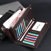 Men Long Wallet Luxury Credit Card Holder Purses Carteira Masculina Carteras Billetera Hombre Leather Money Portfe Carte Clutch ► Photo 3/6