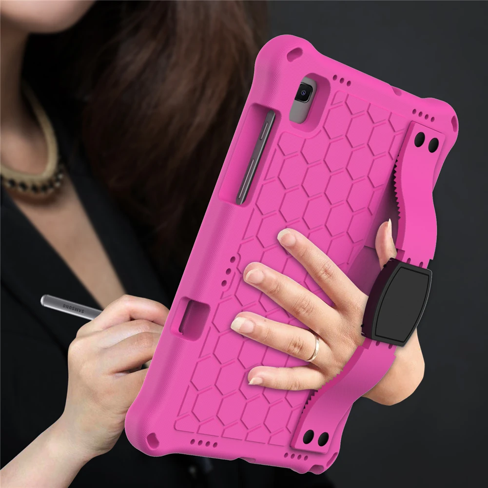 

For Samsung Galaxy Tab A7 10.4 2020 T500 T505 Tablet Protective Case EVA Lightweight Stand Shockproof Cover with Pencil Holder