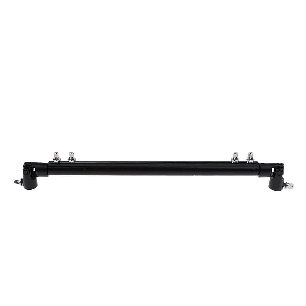 Double Bass Kick Drum Pedal Link Bar Driveshaft Rod with Drum Beater for Percussion Instrument