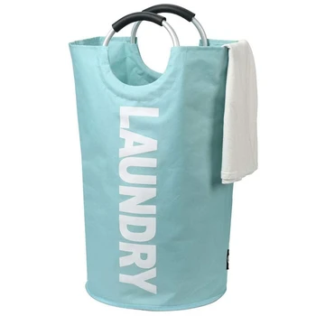 

Large Laundry Basket, Collapsible Fabric Laundry Hamper, Foldable Clothes Bag, Folding Washing Bin for Home Cleaning-Dropship