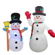 Надувной Санта-Клаус, Рождественское украшение для отеля, вечерний рынок, надувной снеговик, надувные рождественские украшения-игрушка, новогодний декор