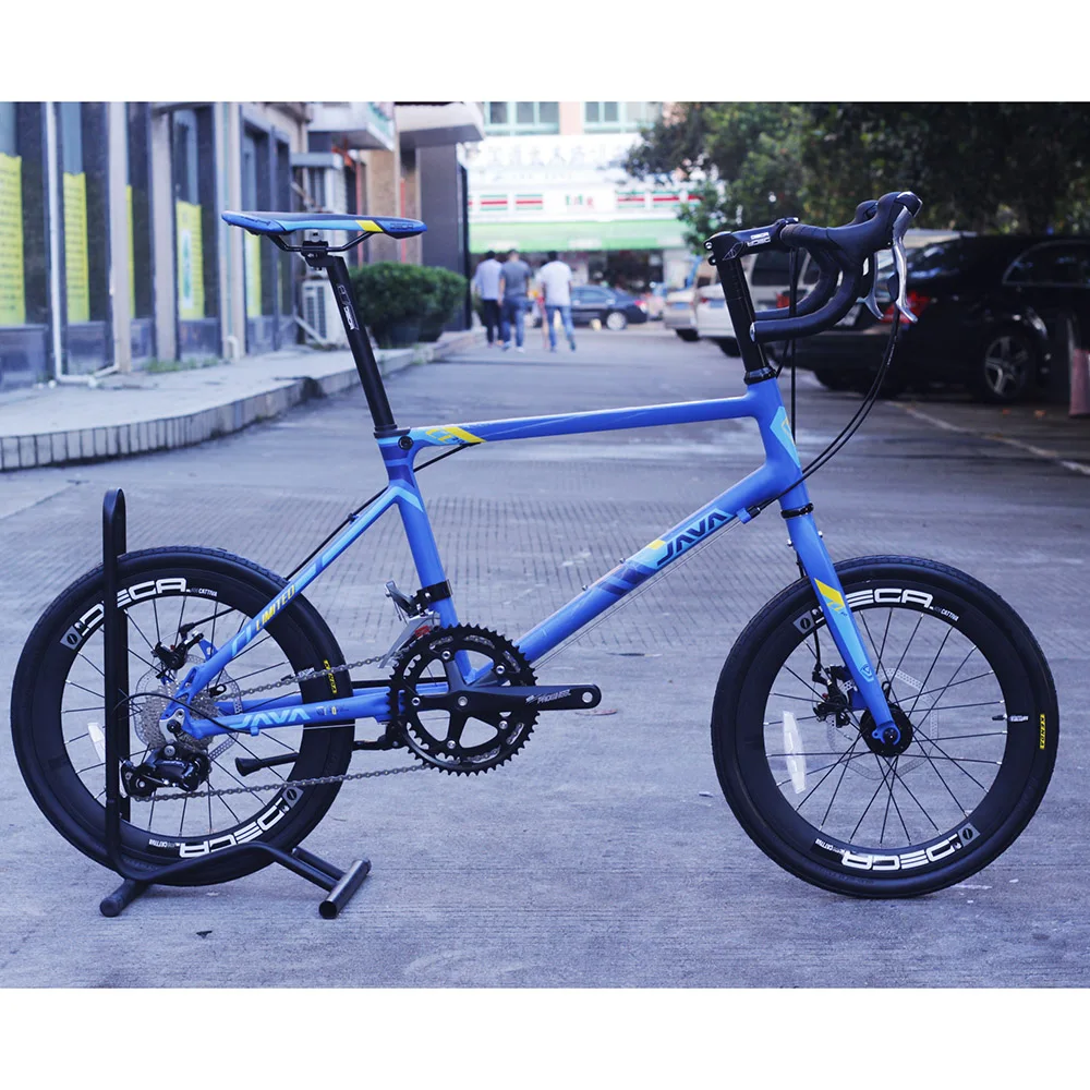 CL велосипед 2" Minivelo 18 скоростей дисковый тормоз 4600 Uniex высокое качество городской 406 мини velo велосипедные механические тормоза
