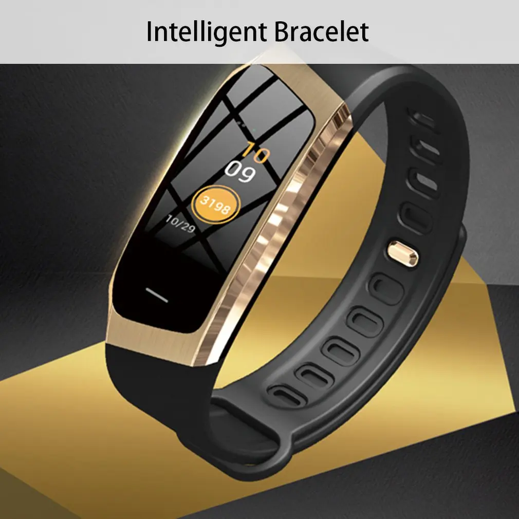 

E18 Smart Bracelet Color Screen Step Gps Track Positioning Health Monitoring Sports Waterproof Smart Watch Nice LOOK 2019