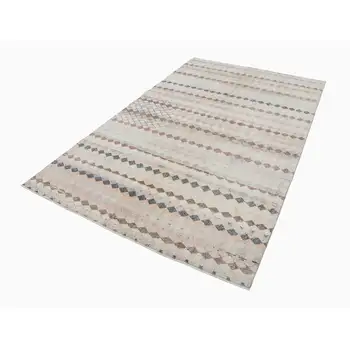 

172x275 Cm Beige Handmade Bohemian Rug-6x9 Ft