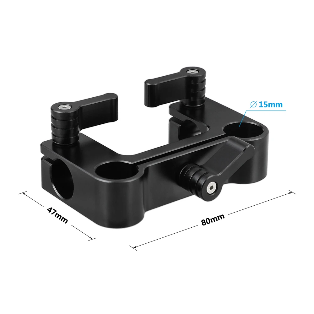 Kayulin 15 мм стержень смещение Railblock 90 градусов DSLR Поддержка набор