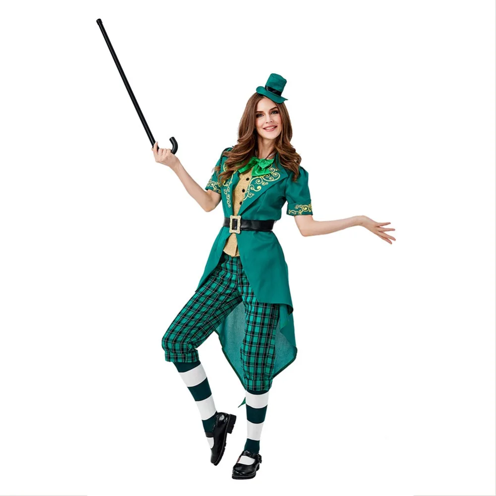 Lucky Charms Leprechaun ирландский день Святого Патрика наряд нарядное платье костюм для девочек женщин