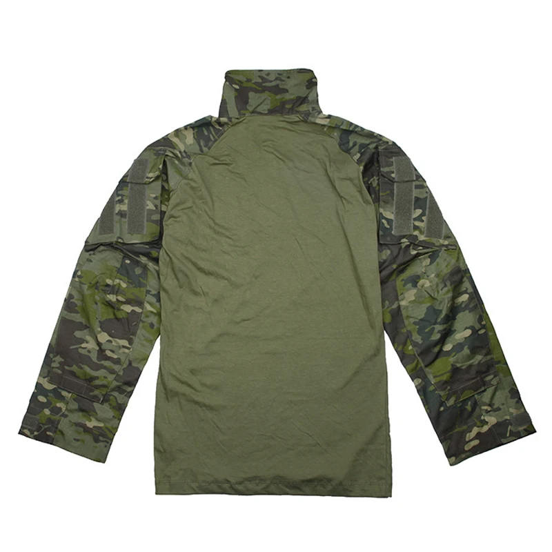 airsoft paintball hunting accessories G3 tactical training shirt military T-shirt jacket compact uniform for shooting MTP (7)