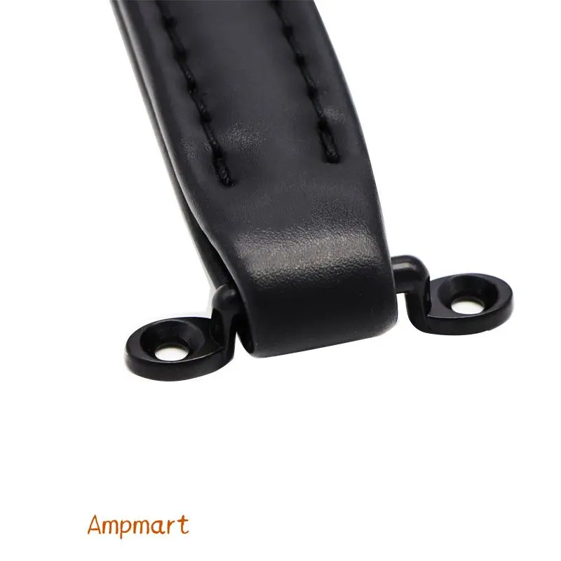 Ampmart Schwarz Vintage Stil Leder Griff Für Fender Gitarre AMP Schrank Mit Schraube 1PC – Detail 6