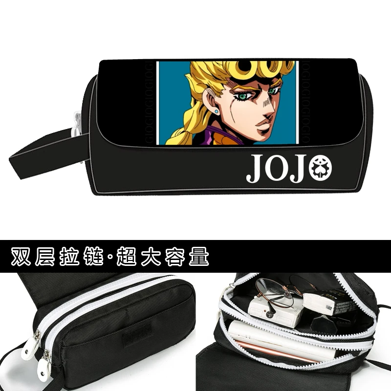 Style 16 Причудливый кошелек JoJo Adventur, косметичка, канцелярские принадлежности, сумка-карандаш для девочек и мальчиков, подарок, Снова в школу, ручная сумка, переносная - Цвет: Style 16