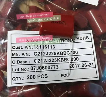 

CBB film capacitance C21 630V 225K 2.2UF P=27.5MM