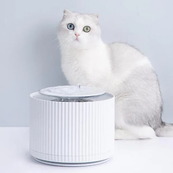 Xiaomi Youpin Smart Cat диспенсер для воды Перезаряжаемые пять-складное фильтрующее полотно тройной немой автоматический поилки для кошек и собак