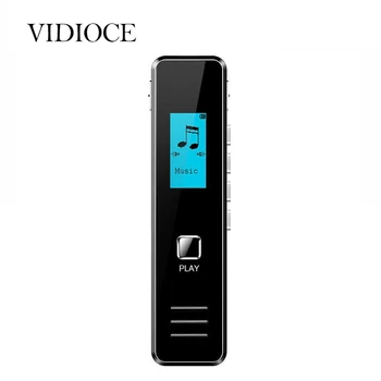 

Vidioce 8GB USB Mini Digital Audio Voice Recorder With MP3 Player Support WAV FLAC APE For Meeting Class Interview