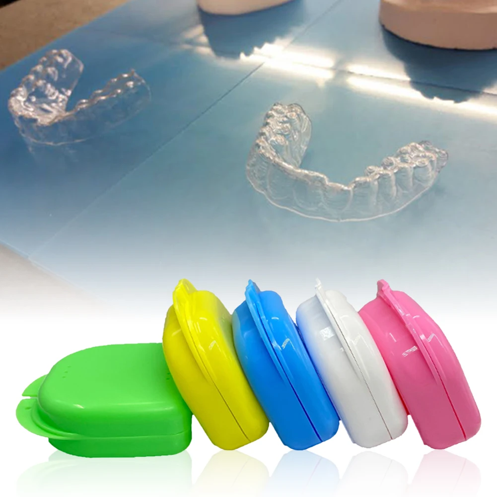 Plastic Retainer Case Orthodontic Dentures Mistery Box Dentini Ecosport Retainer Case Organizer Navidad Natal New Year 2022