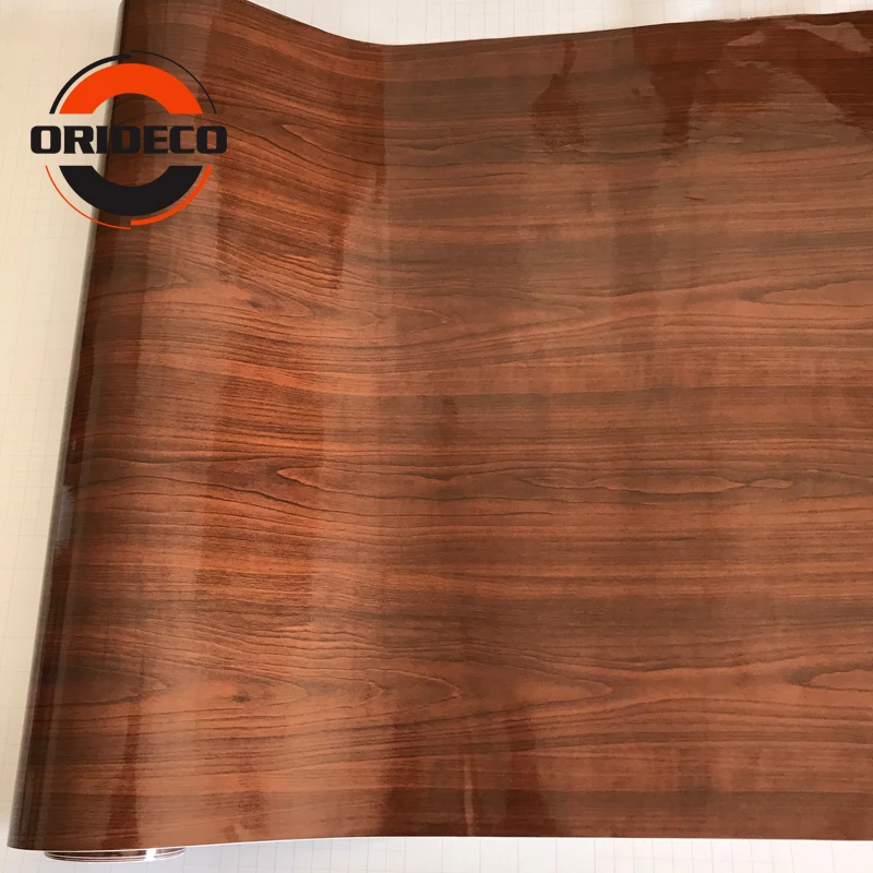 wooden grain vinyl sticker for car home decoration 4