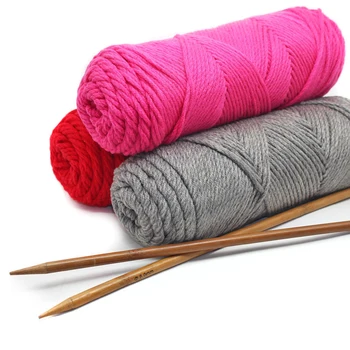 

3pcsX150ggrams yarn style Thick Yarn Combed Handknitting Anti-UV Cheap Wholesale Sewing Supplies