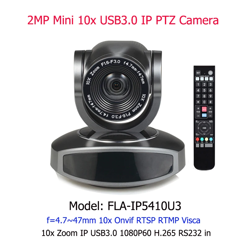 2MP 1080P60 10X Zoom USB3.0 HD видео конференц связь ip камера Onvif использование для