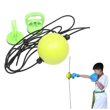 

Boxing Reflex Speed Punch Ball Sanda Boxer Raising Reaction Force Hand Eye Training Set Stress Gym Boxing Muay Thai Exercise