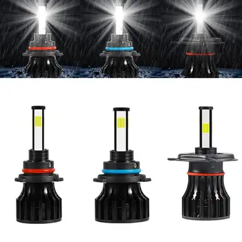 

1 Pair High Brightness Car Front Headlights Day Time Running LED COB Light Lamp High elasticity Wear-Resistant Portable