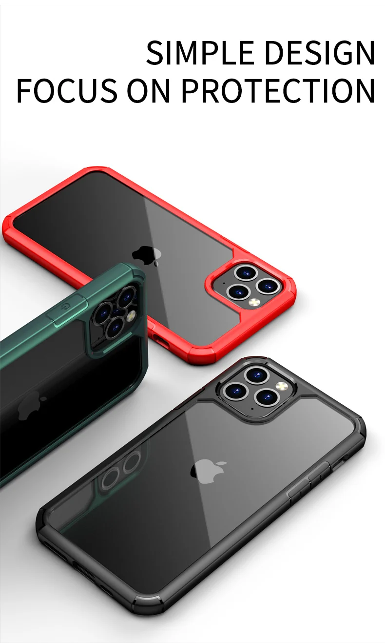 Transparent Anti-Drop Protective Case