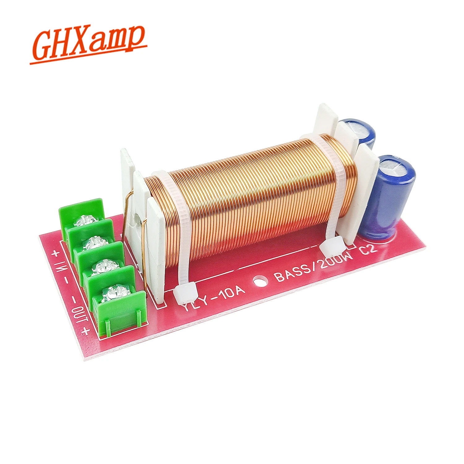 Ghxamp Caixa de Som Divisor de Frequência de Áudio 200w Subwoofer Alto-falante Way Meio de Baixo Circuito de Filtro de Frequência 12db 48ohm Peça