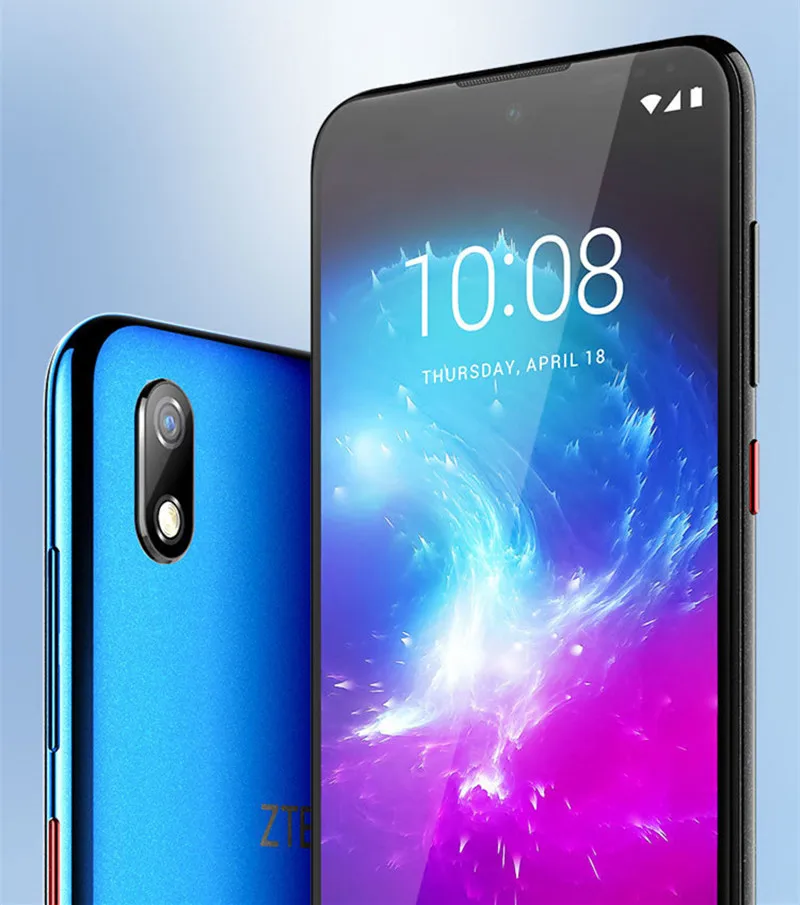 Мобильный телефон zte Blade A7 4G LTE Helio P60 Octa Core Android 9,0 6,0" ips 3 ГБ+ 64 Гб 16 МП, смартфон с функцией распознавания лица
