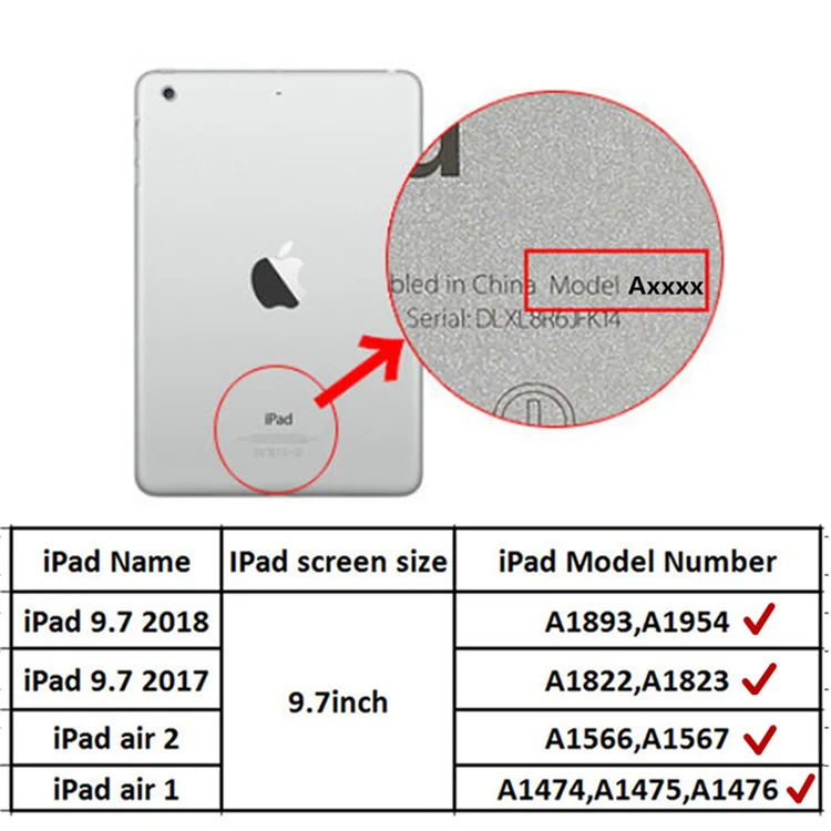 360 градусов вращающийся чехол для iPad air 2 air с держателем карандаша для iPad 9,7 чехол для планшета 5-го 6-го поколения силиконовый чехол