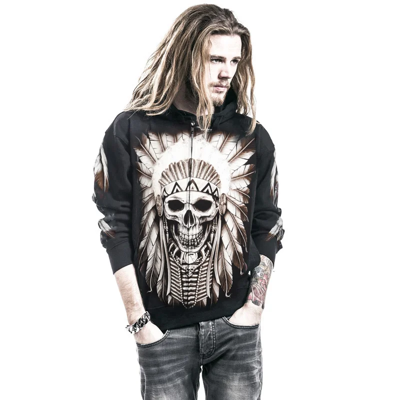 Model 2 Мужская мотоциклетная Толстовка с длинным рукавом на молнии Спортивная одежда Байкерская Одежда - Цвет: Model 2