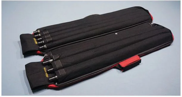 Schung 1/2 бильярдный кий чехол коричневый Портативный Durable High Ёмкость Billar чехол Профессиональный бильярдные принаждежности - Цвет: Red