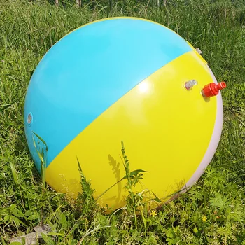 

Outdoor Play Summer Garden Gift PVC Splash Water Sprinkler Ball Funny Beach Kids Toy Party Inflatable Spray Smooth Swimming Pool