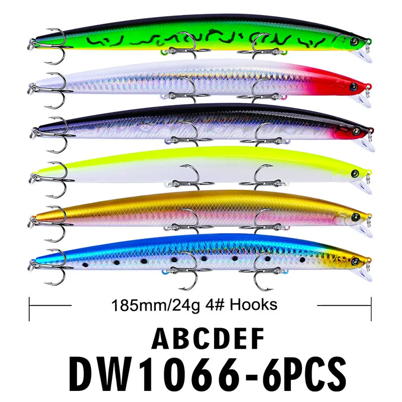 Металлическая приманка Mino 18,5 см/24 г Topmouth Culter exlosion крючок Приманка DW1066