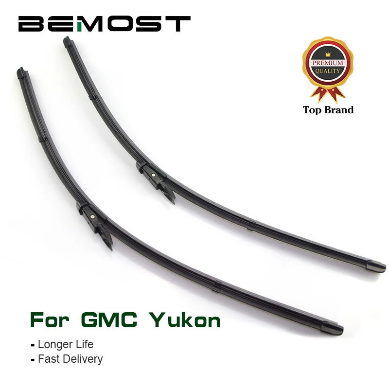 BEMOST Car Front Window Windshield Wiper Blades Natural Rubber For GMC Yukon 2000 To 2016 Pinch Tab/U Hook Styling | Автомобили и