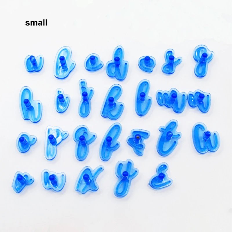 3 Pcs Polymer Clay Molds DIY Crafts Making Tool Alphabet Letter Stamps  Accessories - AliExpress