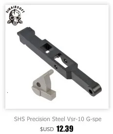 SINAIRSOFT сталь M4 Delta набор колец для серии M4/M16 страйкбол AEG Тактический Drop-in Rail Система Handguard OT0423
