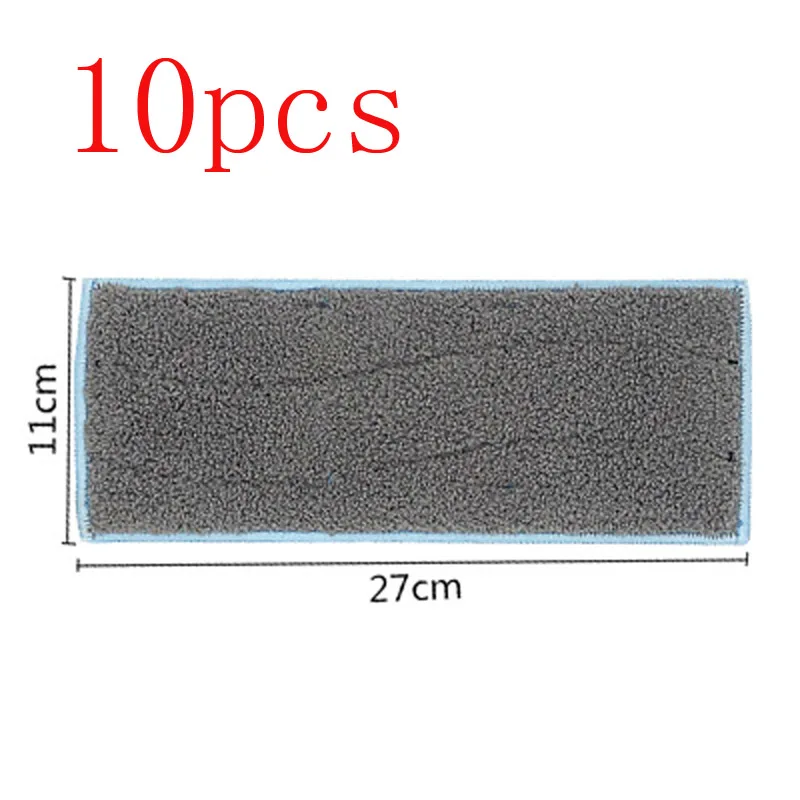 Моющийся коврик из микрофибры для сухой и влажной уборки накладки мытья швабры