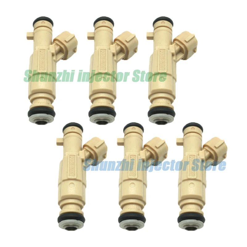 6pcs Fuel Injector Nozzle For Hyundai Tucson Kia Forte 2.0l Oem 35310