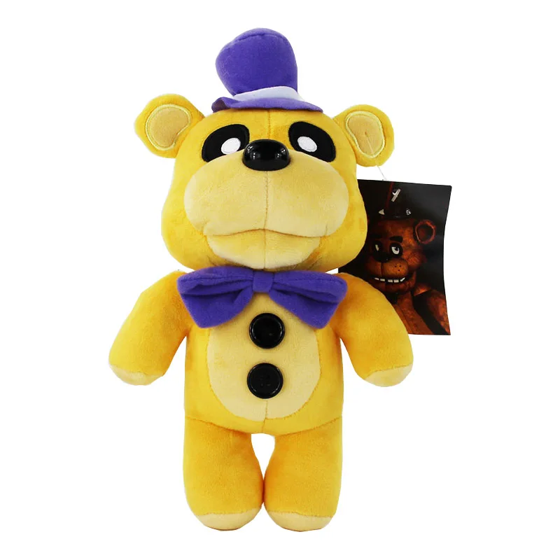 3 вида стилей, Five Nights At Freddy's, 4 FNAF, золотой, серый, фиолетовый, медведь Фредди фазмедведь, мягкие плюшевые игрушки, куклы для детей, большой размер 30 см