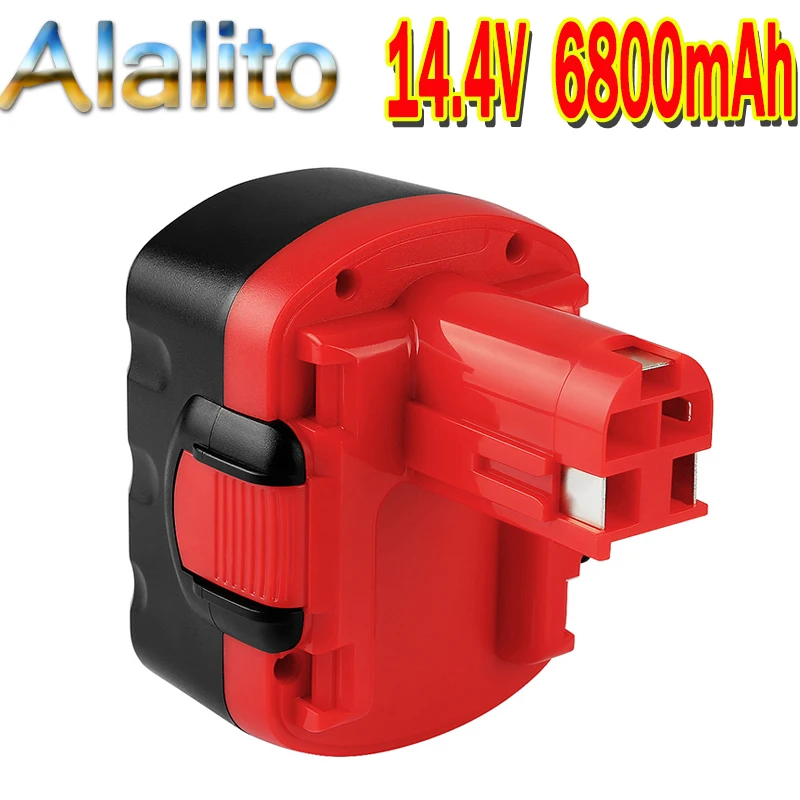 Аккумуляторная батарея BAT038 14 4 В 6800 мАч для bosch аккумулятор BAT040 BAT140 BAT159 BAT041 3660K |