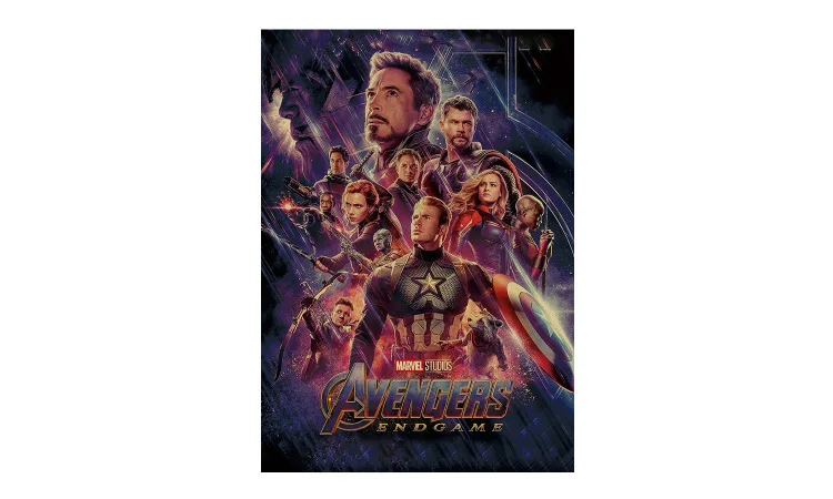 [H1416] Мстители 4/классический Marvel плакат из крафт-бумаги 51,5X36 см