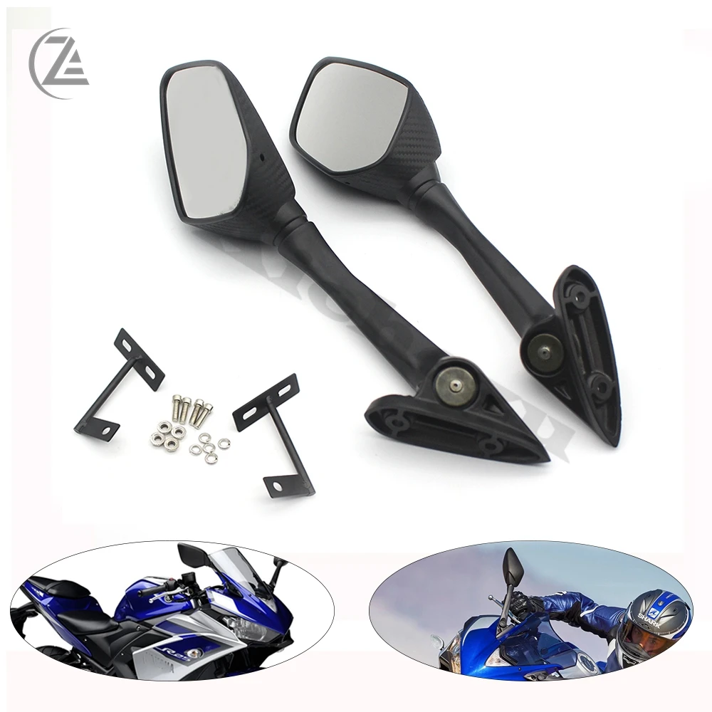 ACZ мотоцикл боковые зеркала слепое пятно заднего вида зеркала для Yamaha YZF R3 R25- YZF-R3 YZF-R25