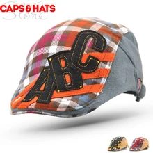 Детские береты, sombrero mujer, Детские Зимние береты, плоская шапка для мальчиков и девочек, boina feminina, Детская французская Шапка 52-56 см