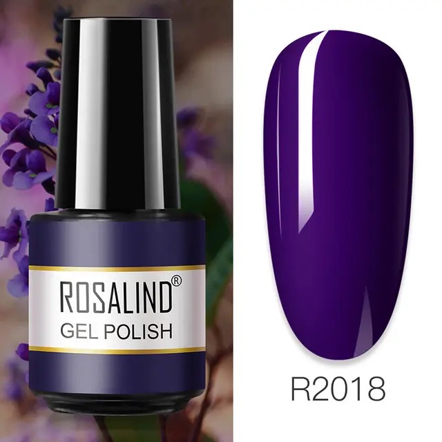 ROSALIND Primer Top Base Coat 7ML Gel Nail Polish For Manicure Long Lasting Nail Art Salon Gel Varnish UV LED Color Gel Polish RAR2018