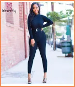 Flare Sleeve Wide Leg Pants Long Jumpsuit Women Autumn Fashion Elegant Workwear Formal Party Romper Belted Knot Side Jumpsuit