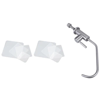 

9 Pcs Kitchen Accessories: 8 Pcs Silicone Bowl Cover Reusable & 1 Pcs Drinking Water Faucet Purifier Faucet Tap